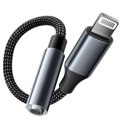 【MFi認証】 iPhone イヤホン 変換 ケーブル Lightning 3.5mm ジャック 変換アダプ...