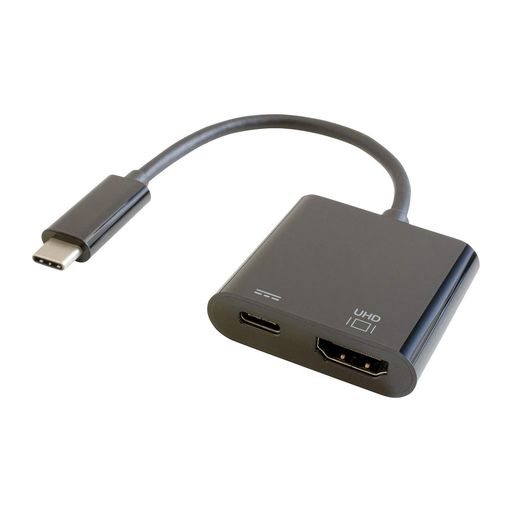 ゴッパ(GOPPA) USB Type-C to HDMI変換アダプタ (PD対応) ブラック GP-CHDH/B