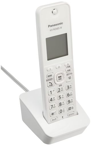 パナソニック増設子機ホワイトKX-FKD405-W