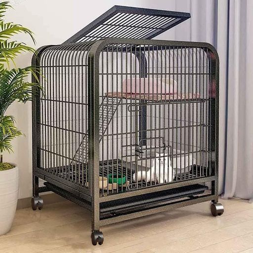 インドア 【出入り便利】異なる体型の猫にも同時に使用できます。猫が休息や遊びをする場所になります。ケージのスペースを分割し、複数の猫や他のペットが使用できます。スペースを有効に活用し、猫の幸福感を効果的に高めます。ドアの開閉位置に応じて猫が自由に出入りできます。キャットケージにはドアと天窓が付いており、砂の掃除がしやすい特大のサイドドアと、猫とのふれあいがしやすく、キャットハンモックを簡単に吊るせる天窓が上部に付いています。このミニキャットケージは、ちょうど良い大きさで、あらゆる種類の猫に最適です。 【猫が安心自由に活動できる場所】この猫用ケージは、子猫が脱出した後ケガや交通事故などのトラブルを防ぎます。安全で快適な休息場所を作り、猫を怪我から守ることができます。広々としてフレキシブルなので、多頭飼いの方にも使いやすいと思います。ケージは多数の娯楽施設があり、猫の遊び場として、またベッドやおもちゃを置いたくつろぎスペースとしても適しています。金網から外が見えるので、ペットの不安を解消し、猫が寂しさを感じることなく、飼い主の様子を常に確認することができます。