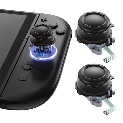 対応機種:本製品は Nintendo Switch 2 Joy-Con専用に設計された交換用3Dジョイスティックです。Switch/Switch Lite/Switch OLEDには対応していません。純正品と同等の操作感を実現し、回転操作および押し込み操作(約60gf/180gf)に対応。耐久回数200万回以上の長寿命設計です。 修理・アップグレード:故障したジョイスティック、反応しないスティック、ドリフトが発生したスティックの修理に最適。ゲームプレイ体験を向上させ、コントローラーの使用寿命を延ばします。 スタイリッシュ&amp;カスタマイズ:高品質なプラスチックと金属素材を使用し、耐久性と実用性を両立。豊富で鮮やかなカラーバリエーションを用意。eXtremeRateのシェルやボタンと組み合わせることで、個性的なコントローラーに仕上がります。 取付ガイド&amp;注意事項:本製品の取り付けには、ある程度の電子機器分解・組立経験が必要です。ジョイスティックの取り外しにはんだ付けは不要です。