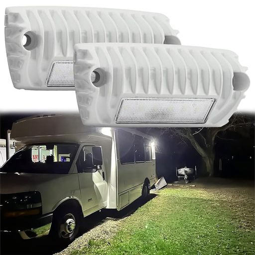 ChelheadledルームランプRVキャンピングトレーラー用貨物灯12VDC低電流LEDポーチランプアルミベース外観ロングボディーの車防震性能省エネ設計多目的車対応庫内灯耐久性ホワイト