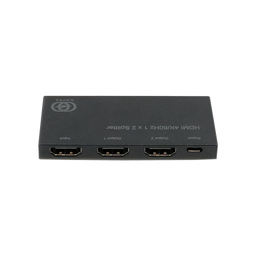 GOPPA ゴッパ HDMI分配器 4K60Hz対応 1入力2出力 GP-HDSP12H460-EC