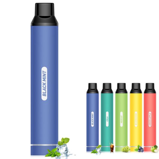 電子タバコ 使い捨て シーシャ 5000回吸引可能 鬼ミント1本 爆煙ベイプ 持ち運び VAPE 節煙 禁煙 ニコチンなし タールなし NICOCO