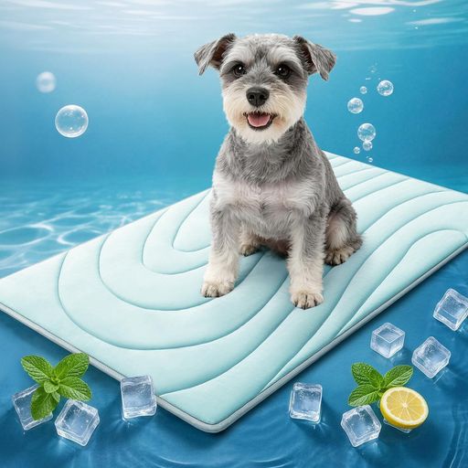 インドア 【⛄ 瞬間冷却ペットマット】独自の「Arc-Chill」テクノロジーを採用したこのマットは、電気や冷蔵、待ち時間なしで持続的な自己冷却効果を発揮します。広げるだけで、すぐにご使用いただけます。Q-MAX値0.5を誇るこのマットは、生地そのものが冷却効果を発揮するため、電源や事前冷却は不要です。エアコンや扇風機と併用することで、より快適な使用感を得られます。 【形を保つ設計】 この冷却マットは、中材をしっかりと固定する耐久性に優れたキルティングパターンを採用しており、中材のずれや固まりを防ぎ、全体に均一なサポートを提供します。内部には、優れた復元力を備えた高密度中空繊維充填材を使用しており、50,000回の圧縮テストをクリアしています。長期間の輸送や保管の後でも、すぐに元の形状を取り戻すため、愛犬は毎日、持続的な快適さと関節へのサポートを享受できます。 【サイズ展開豊富な滑り止め付きペット用冷却マット】この犬用冷却マットは、ペットの安全を確保するために設計された滑り止めベースが特徴です。