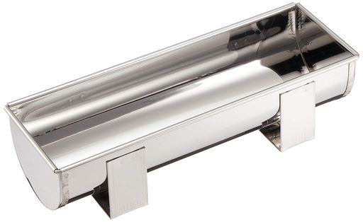 サイズ:(内寸)幅x奥行x高さ(mm)240x80x55 本体重量(g):210 材質:18-0ステンレス 生産国:日本 錆びにくいステンレス製