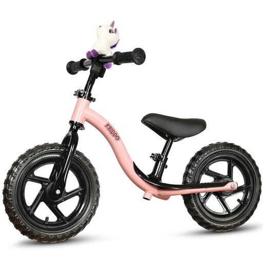 KRIDDO キックバイク 2歳 ペダルなし自転車 3歳〜5歳 軽量 フットレスト付き ハンドル・シート調節可能 誕生日プレゼ…