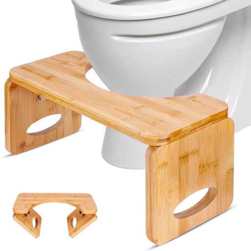 Carbagjoy【設置工事不要】竹製トイレ用踏み台トイレ台足台足置き台お通じ解消トイレ用サポート(たけちゃ)