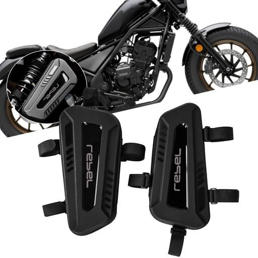 XIAXIAForレブル250E-クラッチレブル250SエディションE-クラッチRebel250E-ClutchRebel250SEditionE-Clutch20262025防水トライアングルハードシェルサイドバッグ