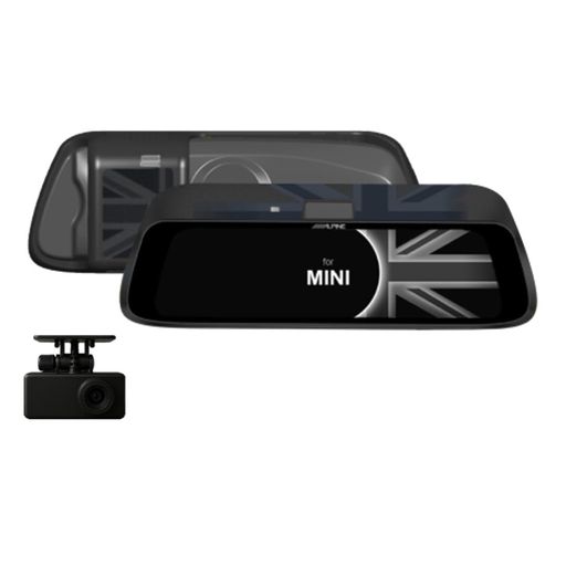 アルパイン(ALPINE)MINI専用9型デジタルミラー(車内用リアカメラ)DMR-DM900-MINI-IC200万画素カメラ/STARVIS/フルHD液晶/5段階デジタルズーム機能/専用オープニング搭載