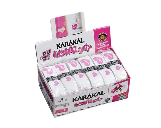 Other - KARAKAL(カラカル)グリップ全ラケットスポーツ対応PUSUPERLOVEGRIPBOX12白色12個1セットKJ681W白