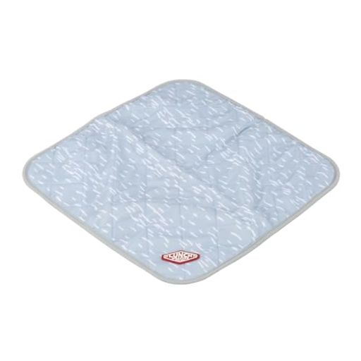シービージャパン 弁当箱 簡単に包める 多機能ラッピングシート [ブルー] 内側撥水加工 広げてランチョンマット 保冷剤ポケット付き ランチラッパー