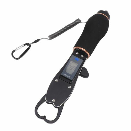 フィッシュグリッパーデジタルスケール付き最大55ポンド/25kgの積載量男性用釣り具用