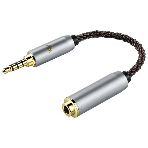 okcsc AC8G 変換ケーブル イヤホンジャック 変換 3.5mm Pro(オス)- 4.4mm(メス) 8...