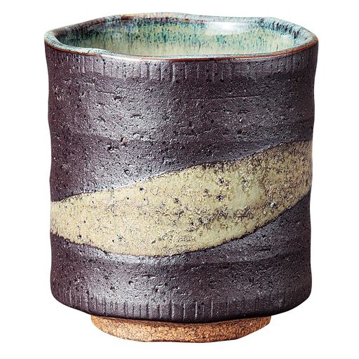 宗峰窯 寿司 湯のみ 雲流 φ8.5x9.2cm 487-24-463