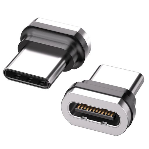 24ピン マグネット式 USB C コネクター チップ ヘッド (2パック) ほとんどのタイプ...