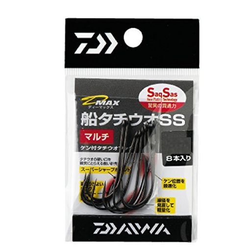 Rakuten - ダイワ(DAIWA)タチウオ用釣り針2/0サクサスフックマルチ51057