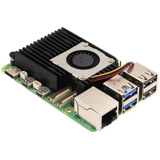 Raspberry Pi 5のみ適用します。Pi 5は付属していません!X1003 PCIe to NVMe ボードと互換性がありません! Geekworm アクティブ クーラーH505は、Raspberry Pi 5のために設計されたアルミニウム ヒートシンクです。 PWM 冷却ファンは速度制御をサポートしており、Raspberry Pi OS と完全に互換性があります 優れた放熱効果: 3007 超静音冷却ファンと高品質のサーマル パッドにより、Pi 5の温度をすばやく下げることができます。 軽量で取付簡単: クランプを押し込むだけであれば、Pi 5の上にしっかり固定できます。