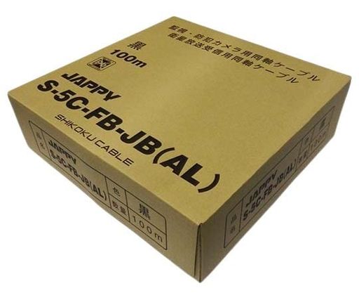 内部導体材質:軟銅線 内部導体外径:1.05mm 絶縁体材質:発泡ポリエチレン 絶縁体外径:5.0mm 外部導体1材質:両面アルミ箔テープ 外部導体1外径:5.1mm 外部導体2材質:アルミニウム線 外部導体2構成:0.14mm/4持数/24打数 外部導体2外径:5.8mm