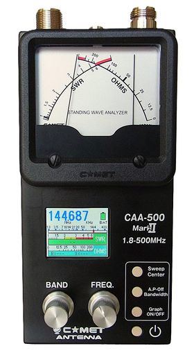 コメットCOMETアンテナアナライザーCAA-500MarkII