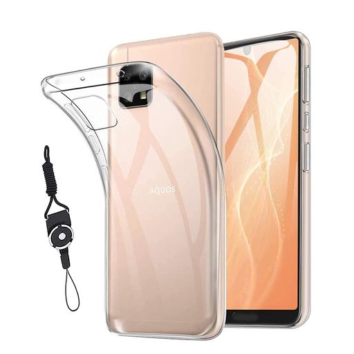 For AQUOS sense4 SH-41A SH-M15 /Sense5G SH-53A SHG03 / Sense4 Lite / sense4 basic A003SH 専用 ケース TPU 対応 透明保護ソフト シリコンケース 超薄型 超軽量