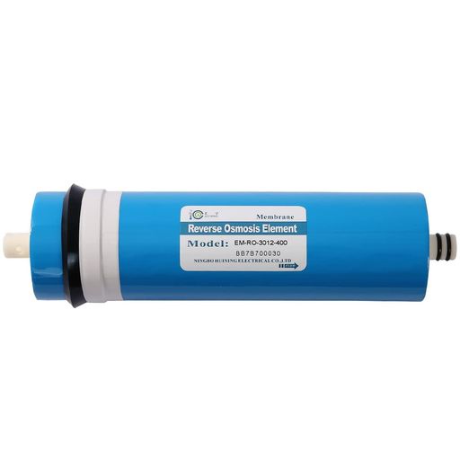 HUINING 400GPD RO メンブレン 逆浸透膜 フィルター 3012-400 逆浸透膜浄水器 家庭用 ウォーター フィルターカートリゲ 交換 ホーム ドリンク 水 ろ過 システム 家庭 アンダー シンク 浄水器用