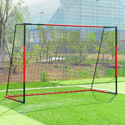 KAIHAOWIN サッカーゴール フットサルゴール 家庭用 八人制サッカーゴール 折りたたみ 室内/屋外兼用 ポータブル サッカー フットサル ゲーム 対戦 練習 トレーニング キッズ 子供/大人用 (XL…