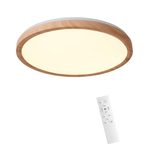 Jiaqihong5LEDシーリングライト木目調おしゃれ薄型小型天井照明6畳用上下発光間接照明30cm28w3000K-6000K電球色昼光色取付簡単省電力常夜灯モード15分/30分スリープタイマーリモコン付き長寿命