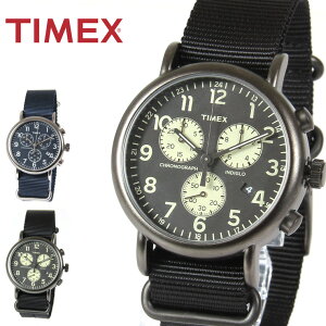 【腕時計 ユニセックス】TIMEX タイメックス ウィークエンダー Weekender クロノグラフ 腕時計 インディグロナイトライト カレンダー ギフト プレゼント メンズ レディース ユニセックス ギフト