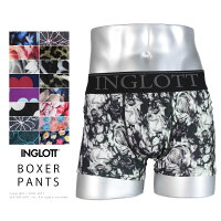 メンズ パンツ メンズファッション アンダーウェア INGLOTT イングロット ワントーン花柄 ハート柄 デニムモノクロ花柄 レオパード柄 バラ柄 小ハナ柄 IL-0285 IL-0290 IL-0282 IL-0297 IL-0287 IL-0288 ギフト プレゼント