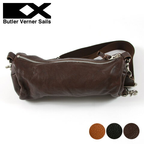 【特典対象】【ショルダーバッグ】日本製 本革 シワ加工 レザー ロール ミニショルダー バッグ メンズ レディース Butler Verner Sails バトラーバーナーセイルズ ギフト バレンタイン プレゼント格安通販　バレンタイン　人気　ランキング