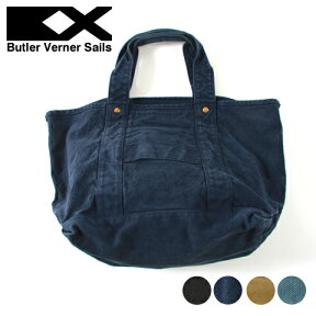 【特典対象】【トートバッグ】日本製 反応染 キャンバス トートバッグ メンズ レディース Butler Verner Sails バトラーバーナーセイルズ ギフト プレゼント