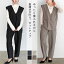 セットアップ レディース ベスト パンツ スラックス パンツスーツ ゆったり 大きいサイズ オーバーサイ..