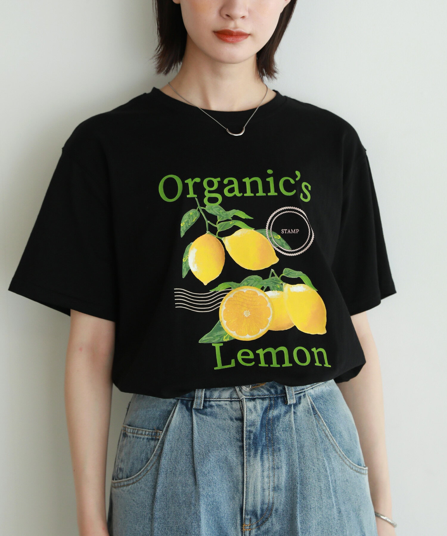 楽天市場】レモン柄 tシャツの通販