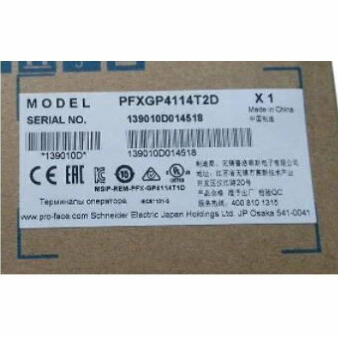 Rakuten - 【新品★送料無料】Pro-face タッチパネル PFXGP4114T2D【【6ヶ月保証】