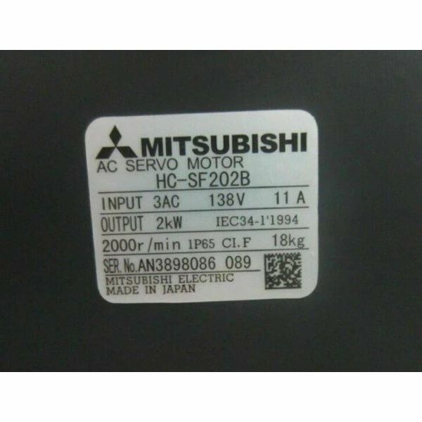 Rakuten - 新品【 ★送料無料 】MITSUBISHI/三菱 HC-SF202B サーボモーター【【6ヶ月保証】