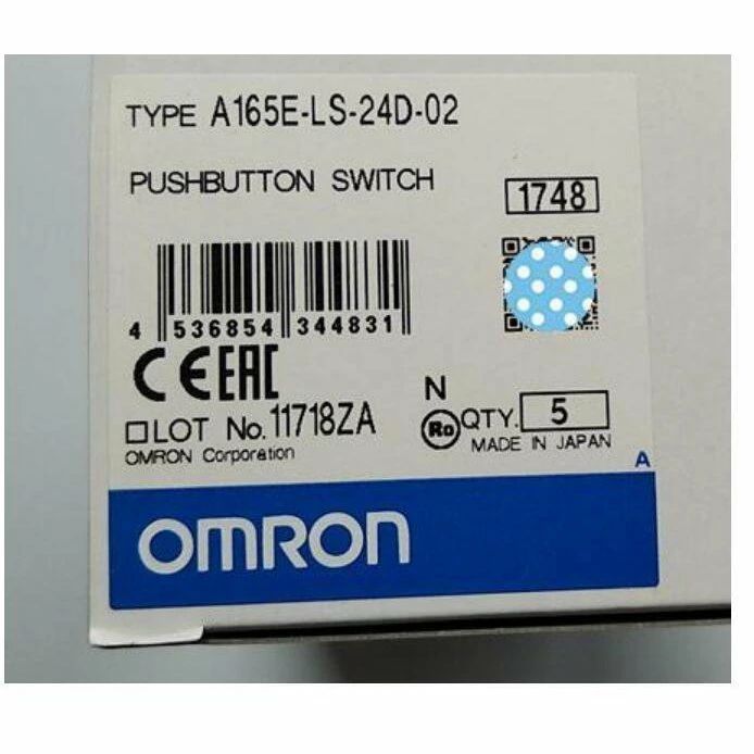 Rakuten - 【新品★送料無料】OMRON スイッチ A165E-LS-24D-02【6ヶ月保証】