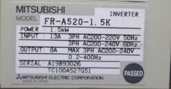乐天商城 - 【 新品★送料無料 】MITSUBISHI 三菱 インバータ FR-A520-1.5K【6ヶ月保証】