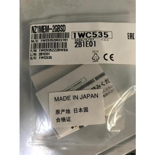 Rakuten - 新品【 ★送料無料 】MITSUBISHI三菱電機 NZ1MEM-2GBSD 用SDメモリーカード【6ヶ月保証】