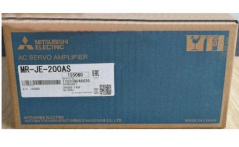 新品◆送料無料◆ MITSUBISHI/三菱MR-JE-200ASサーボアンプ◆6ヶ月保証