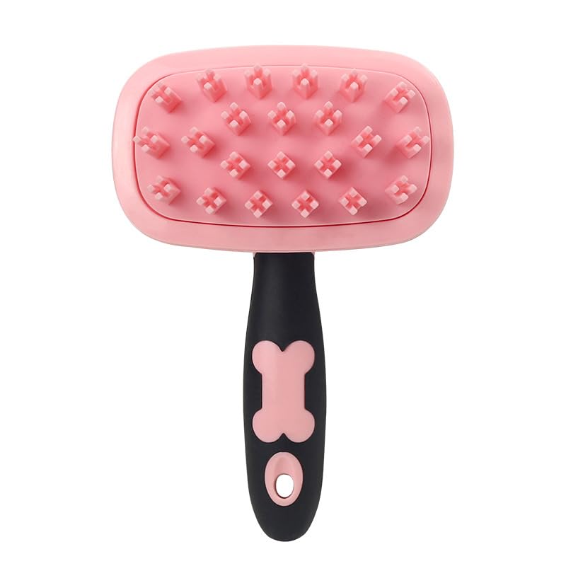 ペット ブラシ シャワーブラシ グルーミングブラシ シャンプー 泡立て器 シリコン製 バスブラシ 360°回..