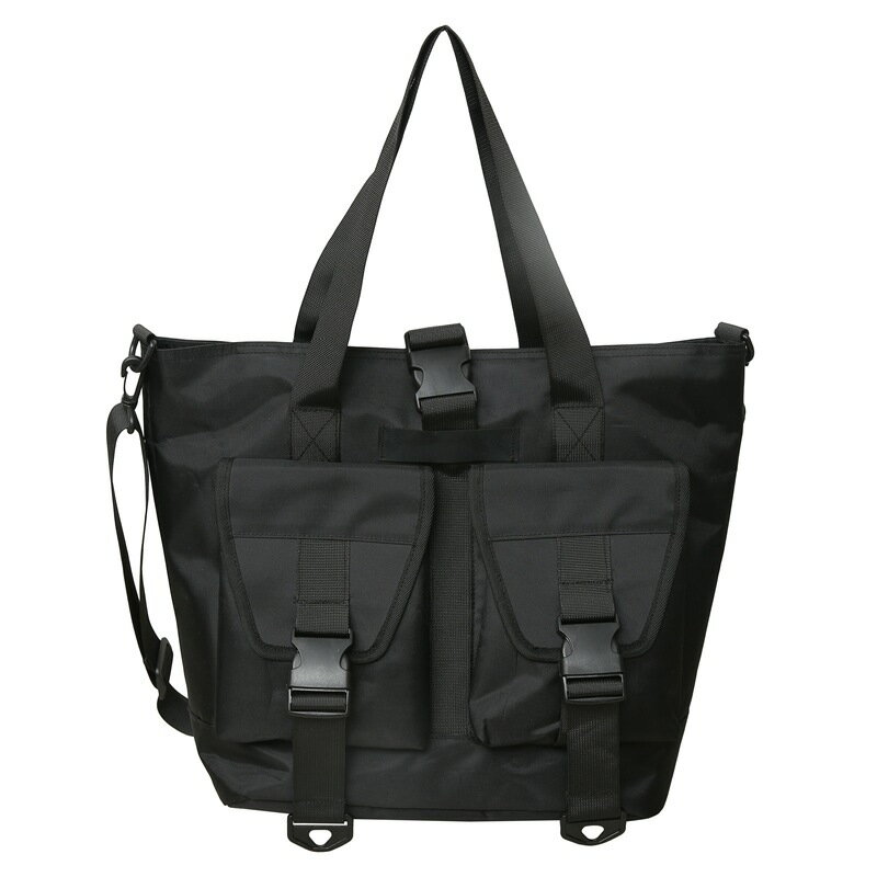 ワンショルダーバッグ 斜めがけバッグ 軽い キャンバス カジュアル シンプル 通勤通学 軽量 おしゃれ 肩掛け メンズレディース 送料無料(4)