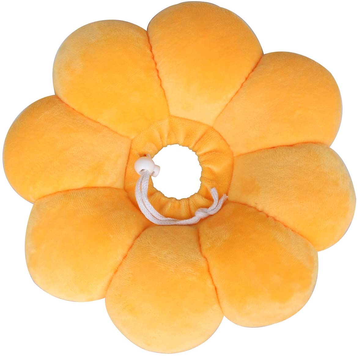 エリザベスカラー 猫用 犬用 ペット用品 傷舐め防止 去勢手術 ひまわり型 調節可能 柔らかい 可愛い 軽..