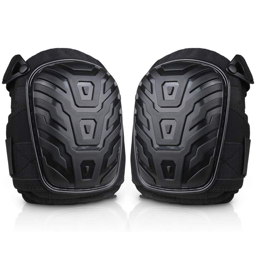 膝当て 膝パッド ひざパッド 通気性 調整可能なストラップ 快適なゲルクッション構造 屋内と屋外、建設、園芸など作業用