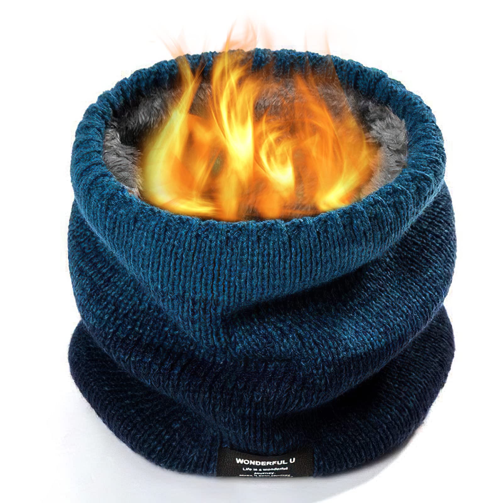 ネックウォーマー メンズ レディース ネックガード 【極めた暖かさ・ふわふわ裏起毛・優しい肌触り】 秋冬 厚手 防風防寒 保温 柔らかい 軽量 伸縮性 小顔効果 ゲーター バイク 通勤 通学 自転車 アウトドア スキー スノボ スヌード 男