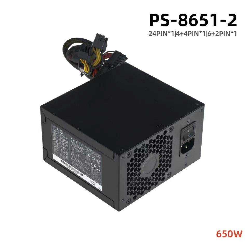 Rakuten - 純正新品 Lite-on製 PS-8651-2 650W 対応 24-Pin電源ユニット Switching Power Supply 24PIN,(4+4)PIN,(6+2)PIN*2 PCケース電源装置 RAZER Alienware 対応