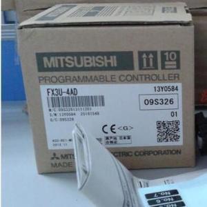 Rakuten - 新品◆送料無料◆三菱電機 AD変換/アナログ入力アダプタ　 FX3U-4AD◆ 6ヶ月保証