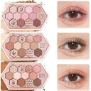 アイシャドウ 可愛い 蜂の巣 12色メイクパレット アイシャドウ アイシャドウパレット 蜜糖茶粉 アイシャドー ins アイシャドウブラッシュデュアルユース防水...
