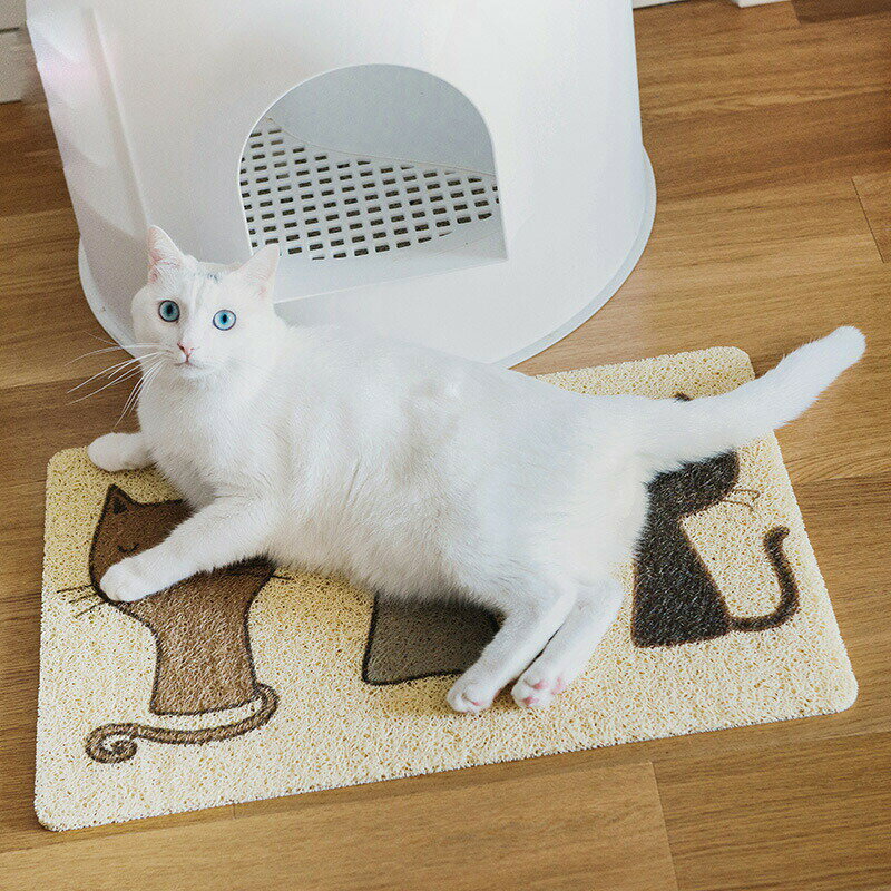 送料無料 砂取りマット 猫 トイレマット 猫用 猫砂キャッチャー 犬 猫砂マット トイレマット 猫砂飛散..