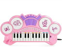 子供向け電子ピアノピアノトイピアノ(発光ミニピアノマイク付き電子キーボード録音多機能教育玩具)【誕生日こどものクリスマスプレゼント】(2COLOR)